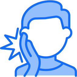 Tooth pain icon - Emergency dentist Claygate
